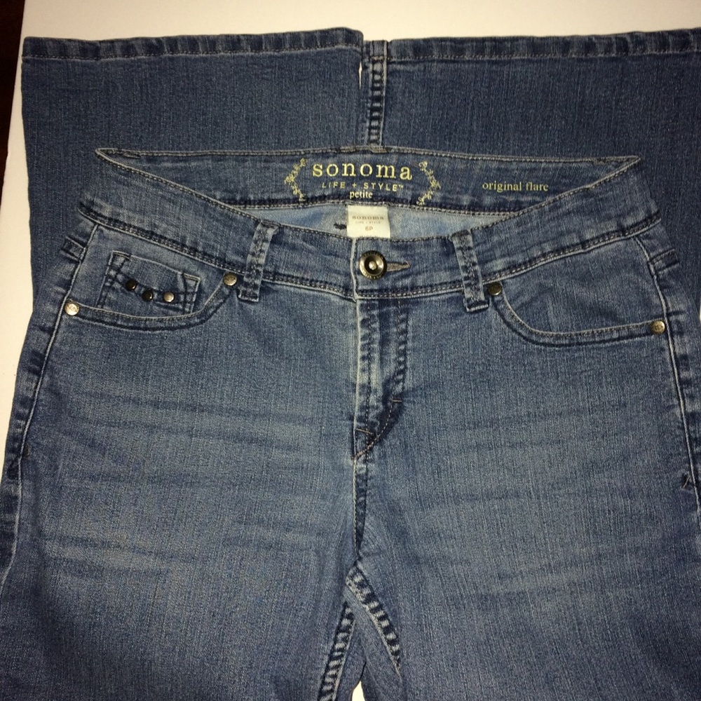 Sonoma Life+Style 6P original Flare Bootcut Blue